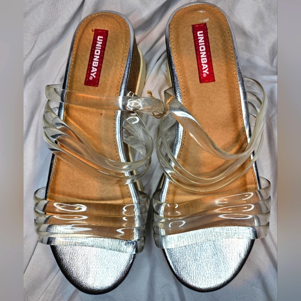 Women's Union Bay Platform Sandals, Size 6